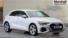 White Used 2021 Audi A3 S-Line Hatchback | £18,295 (Fair price)