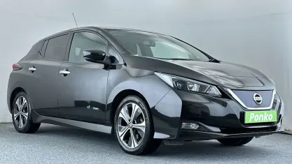 Used Nissan Leaf 110 kW (150 HP) 2018 Black Hatchback