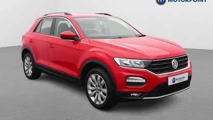 Used VW T-Roc SE 150 HP (110 kW) 2020 Red SUV
