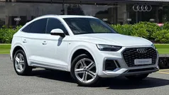 White Used 2024 Audi Q5 Sportback S-Line SUV | £37,450 (Super price)