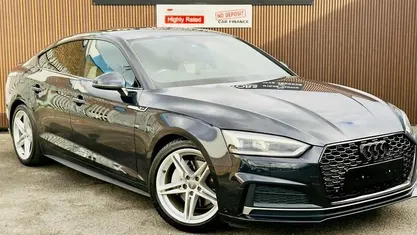 Blue Used 2017 Audi A5 Sportback S-Line Hatchback | £14,790 (Fair price)