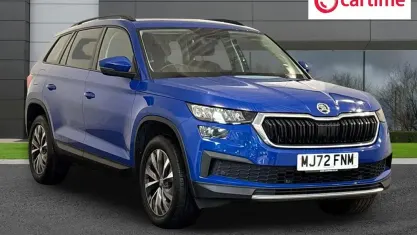 Used Skoda Kodiaq SE Drive 150 HP (110 kW) 2022 Blue SUV
