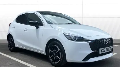 Used Mazda 2 Homura-Aka 116 HP (85 kW) 2023 White Hatchback