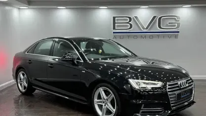 Usado Audi A4 S-Line 150 HP (110 kW) 2018 Preto Sedan
