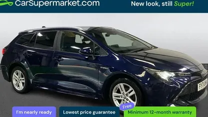 Used Toyota Corolla 122 HP (89 kW) 2021 Blue Estate