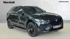 Metallic santorini black Used 2023 Jaguar F-Pace R-Dynamic SUV | £31,769 (Fair price)