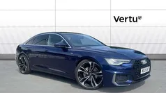 Blue Used 2021 Audi A6 S-Line Sedan | £24,055 (Good price)