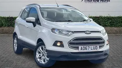 Used Ford Ecosport Zetec 112 HP (82 kW) 2017 White SUV