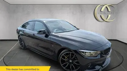 Begagnad BMW 420 M Sport 184 HK (135 kW) 2020 Svart Sportkupé