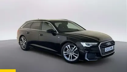 Used Audi A6 S-Line 204 HP (150 kW) 2021 Black Estate