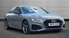 Quantum grey Used 2020 Audi A4 Black Edition Sedan | £23,450 (Fair price)