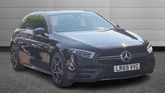 Cosmos black Used 2019 Mercedes A35 AMG Premium Plus Hatchback | £28,250 (Fair price)
