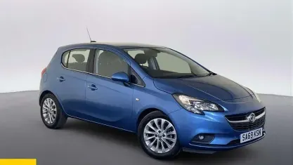 Used Vauxhall Corsa 90 HP (66 kW) 2019 Blue Hatchback