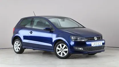 Usado VW Polo Match 86 HP (63 kW) 2013 Azul Citadino