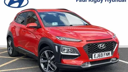 Used Hyundai Kona Premium SE 120 HP (88 kW) 2019 Orange SUV