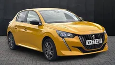 Yellow Used 2022 Peugeot 208 Active+ Hatchback | £12,491 (Fair price)