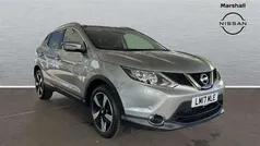 Silver Used 2017 Nissan Qashqai N-Connecta SUV | £11,209 (Fair price)