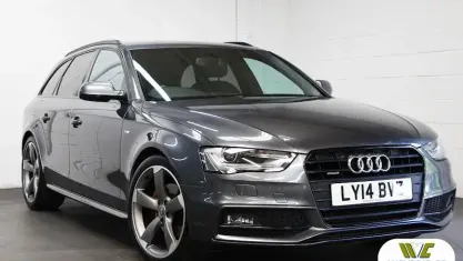 Used Audi A4 Black Edition 177 HP (130 kW) 2014 Daytona grey Estate