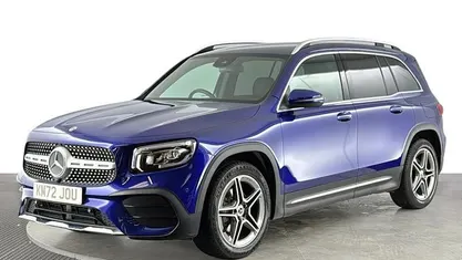 Used Mercedes GLB200 AMG Line Premium 163 HP (119 kW) 2022 Blue SUV