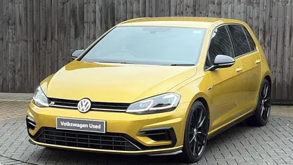 Yellow Used 2019 VW Golf VII R Hatchback | £24,499 (Good price)