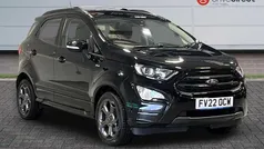 Black Used 2022 Ford Ecosport ST-Line SUV | £11,450 (Good price)