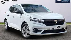 White Used 2021 Dacia Sandero Essentiel Hatchback | £9,795 (Fair price)