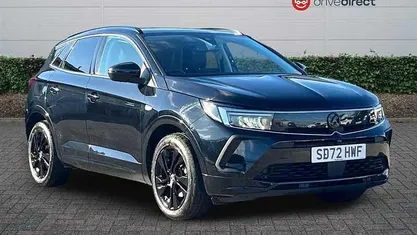 Used Vauxhall Grandland X GS Line 131 HP (96 kW) 2022 Black SUV