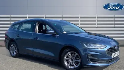 Used Ford Focus Titanium 125 HP (91 kW) 2023 Blue Estate