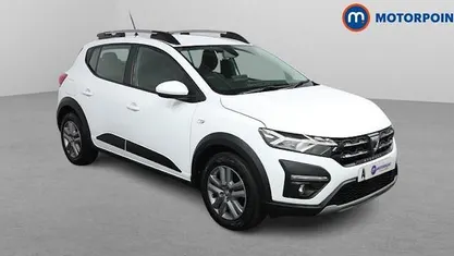 White Used 2022 Dacia Sandero Comfort Hatchback | £10,549 (A bit pricey)