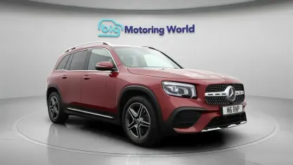 Used Mercedes GLB200 AMG line 163 HP (119 kW) 2022 Red SUV