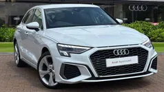 White Used 2024 Audi A3 S-Line Hatchback | £26,490 (Fair price)