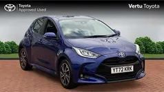 Blue Used 2022 Toyota Yaris Hybrid Design Hatchback | £17,999 (Fair price)