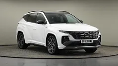Atlas white Used 2023 Hyundai Tucson N Line SUV | £23,500 (Fair price)
