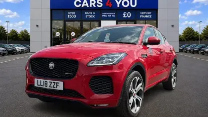 Used Jaguar E-Pace First Edition 180 HP (132 kW) 2018 Red SUV