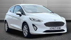 Frozen white Used 2017 Ford Fiesta Zetec Hatchback | £6,990 (Fair price)