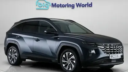 Usado Hyundai Tucson Premium 180 HP (132 kW) 2023 Azul SUV