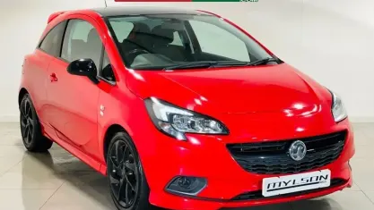 Used Vauxhall Corsa Edition 75 HP (55 kW) 2017 Red Hatchback