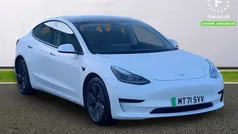 White Used 2021 Tesla Model 3 Standard Range Sedan | £17,999 (Fair price)