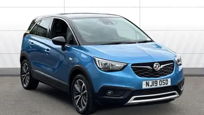 Used Vauxhall Crossland X Elite 131 HP (96 kW) 2019 Blue SUV