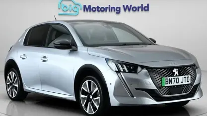 Used Peugeot e-208 GT 100 kW (136 HP) 2021 Grey Hatchback