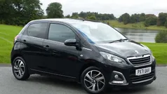 Black Used 2021 Peugeot 108 Allure Hatchback | £8,999 (Fair price)