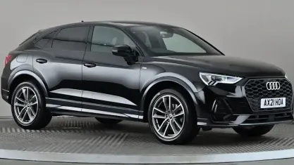 Used Audi Q3 Sportback Black Edition 150 HP (110 kW) 2021 Black SUV