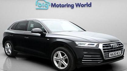 Begagnad Audi Q5 S-Line 299 HK (219 kW) 2020 Svart SUV
