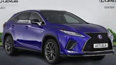 Blue Used 2021 Lexus RX450h Sport Line SUV | £35,490 (A bit pricey)