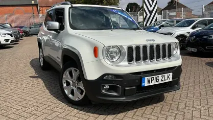 Used Jeep Renegade Limited 120 HP (88 kW) 2016 White SUV