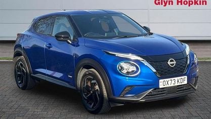 Używany Nissan Juke N-Connecta 143 KM (105 kW) 2023 Niebieski SUV