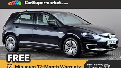 Used VW e-Golf 99 kW (135 HP) 2018 Black Hatchback