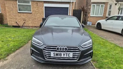 Used Audi A5 Cabriolet S-Line 252 HP (185 kW) 2018 Grey Cabriolet