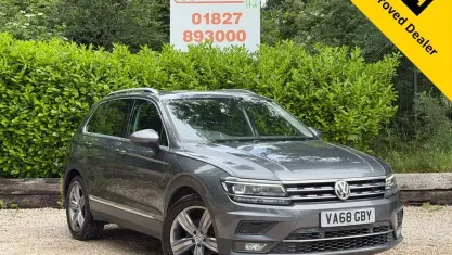Used VW Tiguan SEL 150 HP (110 kW) 2018 Grey SUV