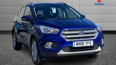 Blue Used 2018 Ford Kuga Zetec SUV | £8,495 (Fair price)